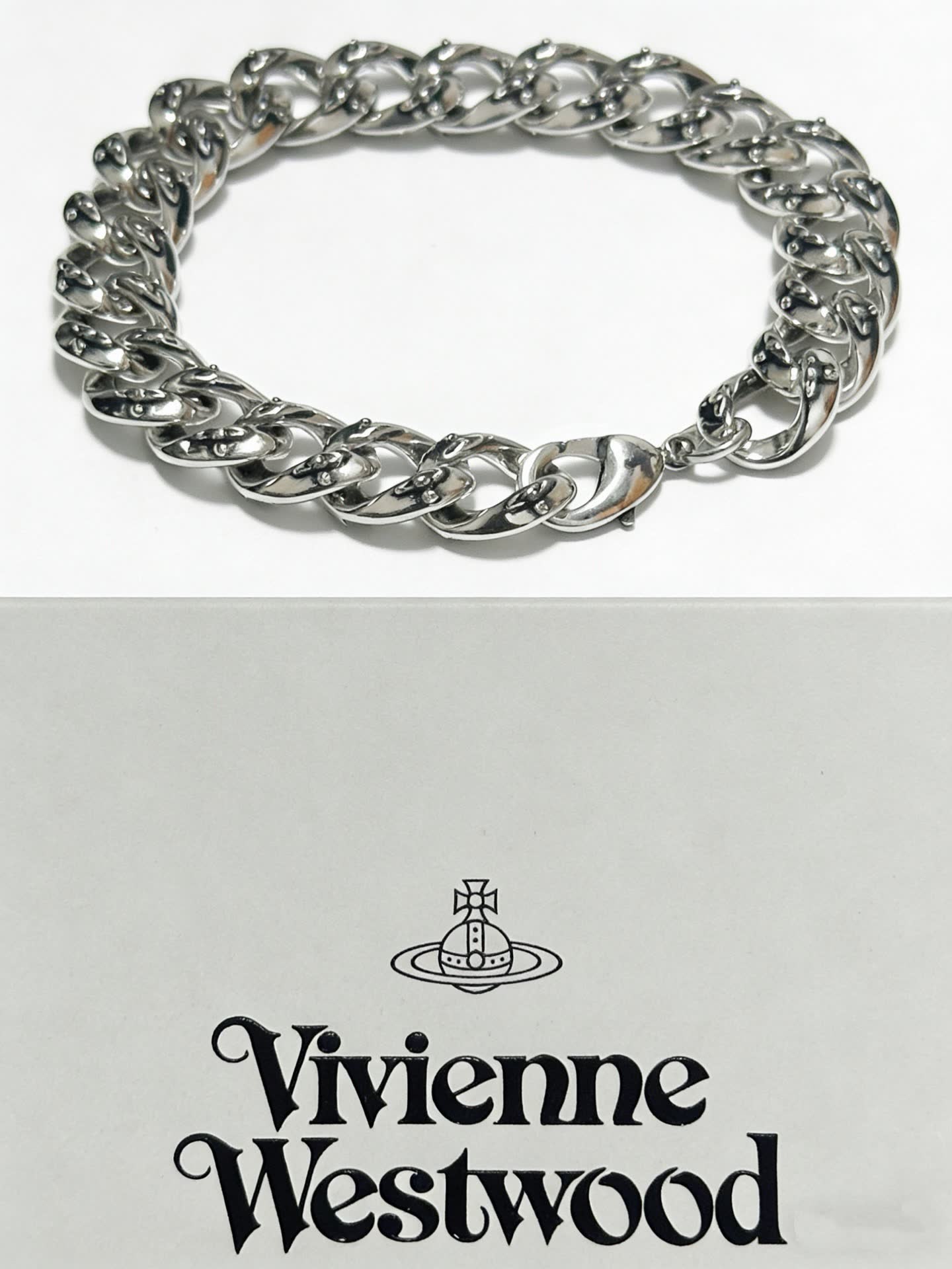 Vivienne Westwood Silver Chain Bracelet